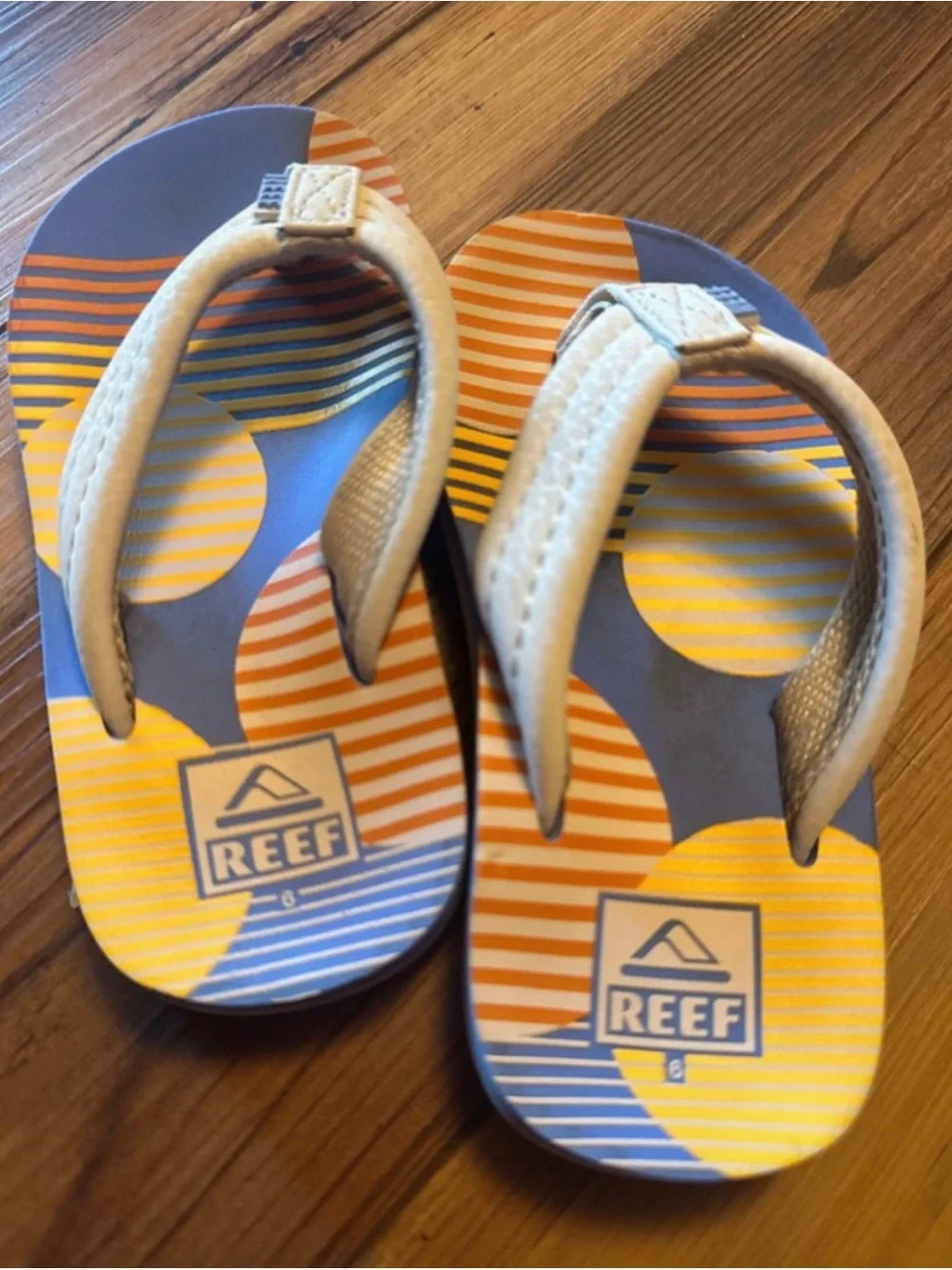 Size 6 REEF baby sandals